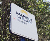 panneau palm bus